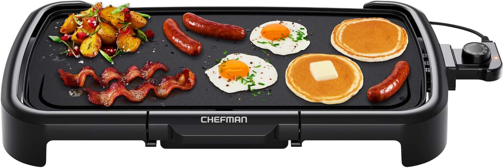Chefman XL Electric Griddle with Removable Temperature Control